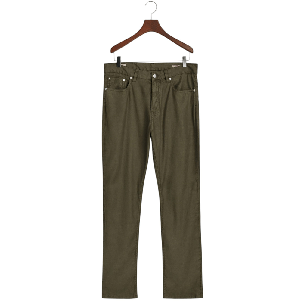 Gant Regular Fit Cotton Linen Jeans